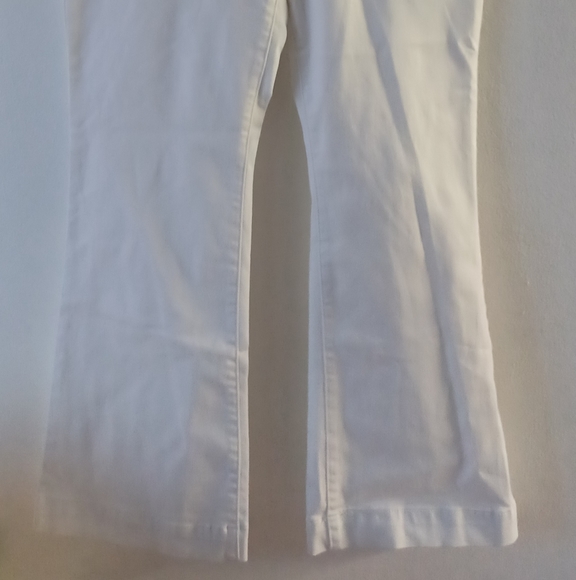 Wit & Wisdom Optic White High Rise Luxe Touch Itty Bitty Boot Elastic Waistband - Picture 7 of 7